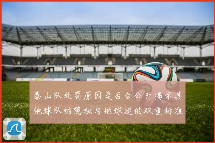 泰山队处罚原因是否会公开揭示其他球队的隐秘与地球迷的双重标准